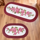 Rose Braided Rug