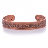 Flourish Magnetic Copper Braclet