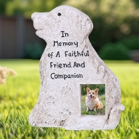 Doggy Tombstone with Photo