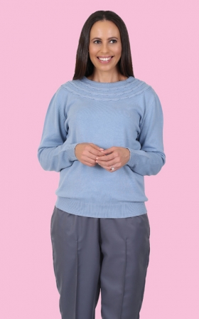 Cable Stitch Pullover Sweater