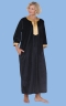 Gold Trim Velour Robe