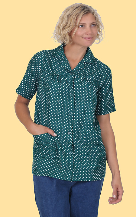 Health Pride - Assorted Button Front Smocks