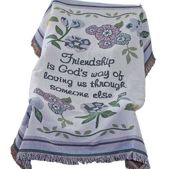 Friendship Tapestry Throw