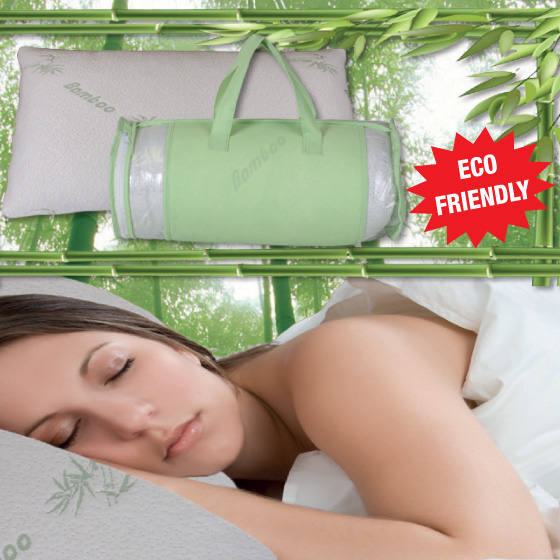 Comfort in a bag bamboo pillows best sale