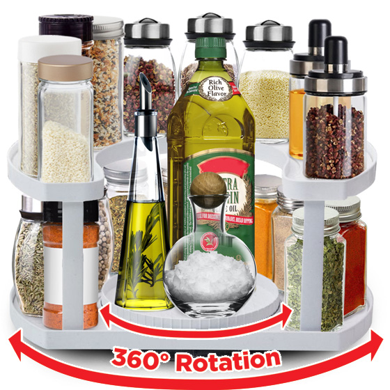 Magic Rotating Spice Rack