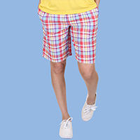 Multi Plaid Shorts