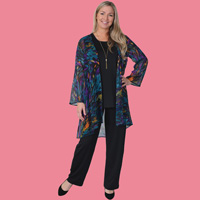 Georgette Jacket with Ultra Soft Tank and Pants